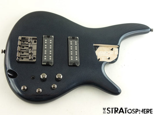 Ibanez SR300E 4 String Bass LOADED BODY Parts Iron Pewter