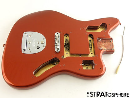 USA Fender Johnny Marr Jaguar BODY & HARDWARE American Nitro Metallic KO