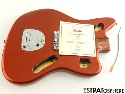 USA Fender Johnny Marr Jaguar BODY & HARDWARE American Nitro Metallic KO