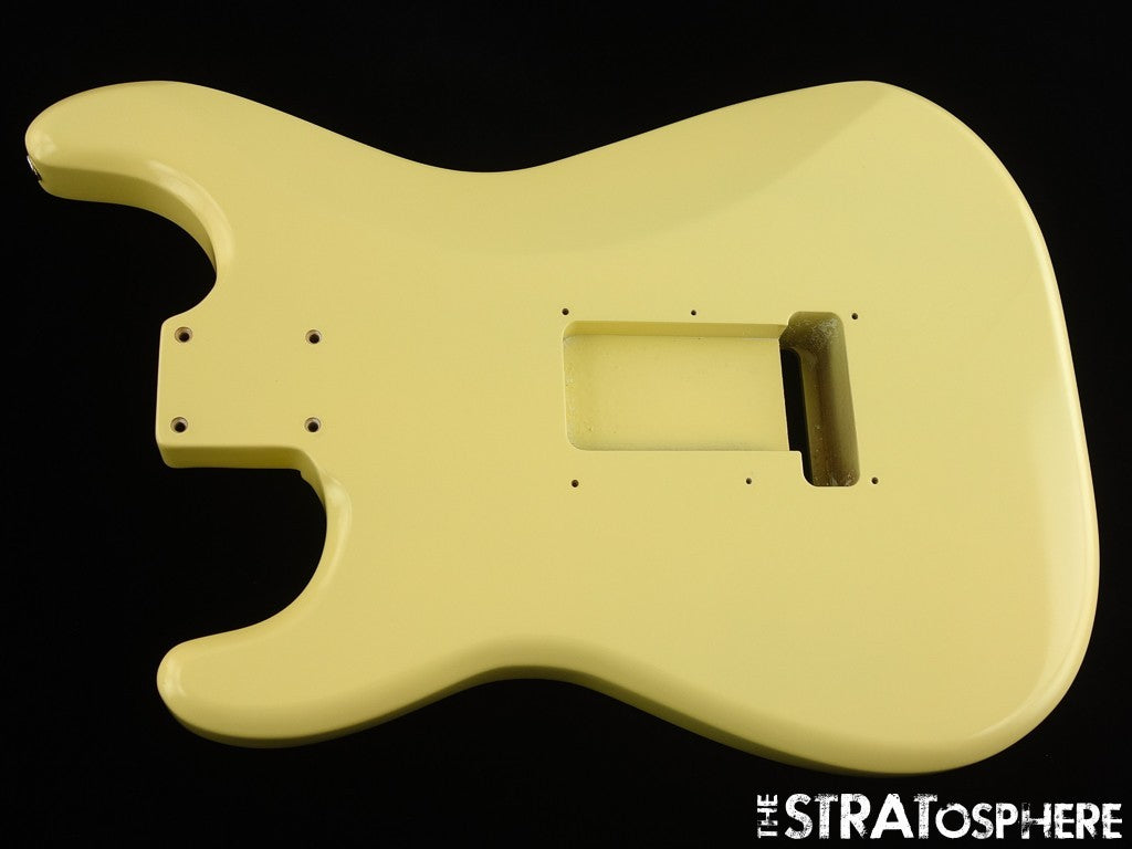 American Fender Stratocaster MALMSTEEN Strat BODY, Vintage White!