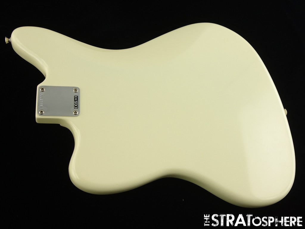 USA Fender Johnny Marr Jaguar BODY + HARDWARE, American Nitro Olympic White