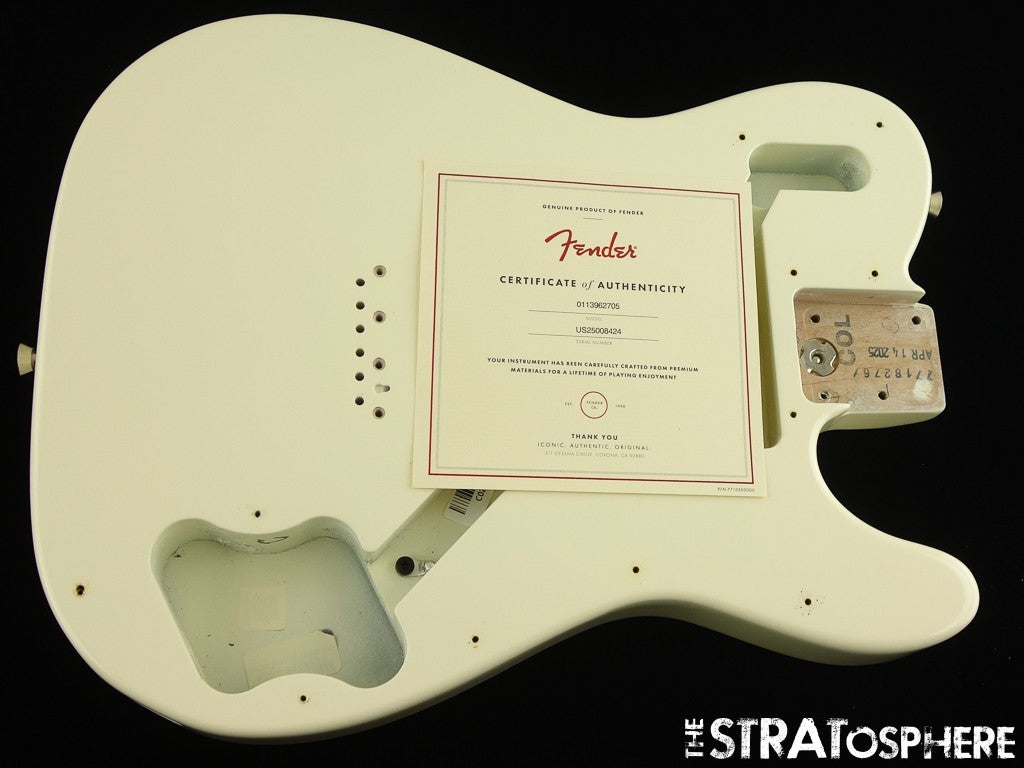 Fender American Professional II Telecaster Deluxe BODY, Tele Olympic White