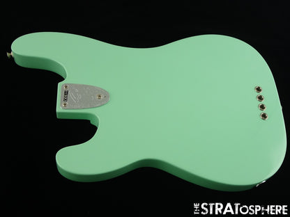 Fender Vintera II 70s Telecaster BASS, LOADED BODY Tele Bass Alder Surf Green