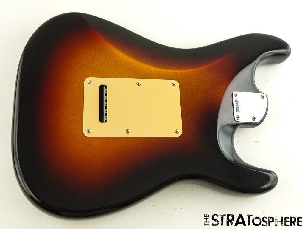 LEFTY Fender American Ultra II Stratocaster Strat, BODY + HARDWARE Ultraburst