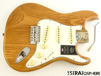 Fender AV II American Vintage 1973 BODY + HARDWARE, 73 Strat Ash Aged Natural