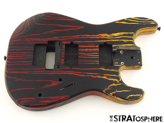 Charvel San Dimas Pro Mod 2H BODY HH Floyd Rose Route Ash Sunburn