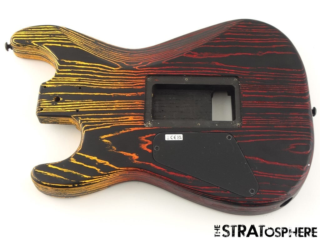 Charvel San Dimas Pro Mod 2H BODY HH Floyd Rose Route Ash Sunburn